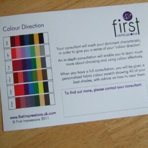 Cartes (5) direction colorimétrique