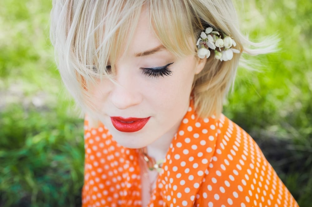 Tendresse-chemisier-orange-à-pois-by-Mademoiselle-M