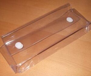 Pochette transparente pour étoffes